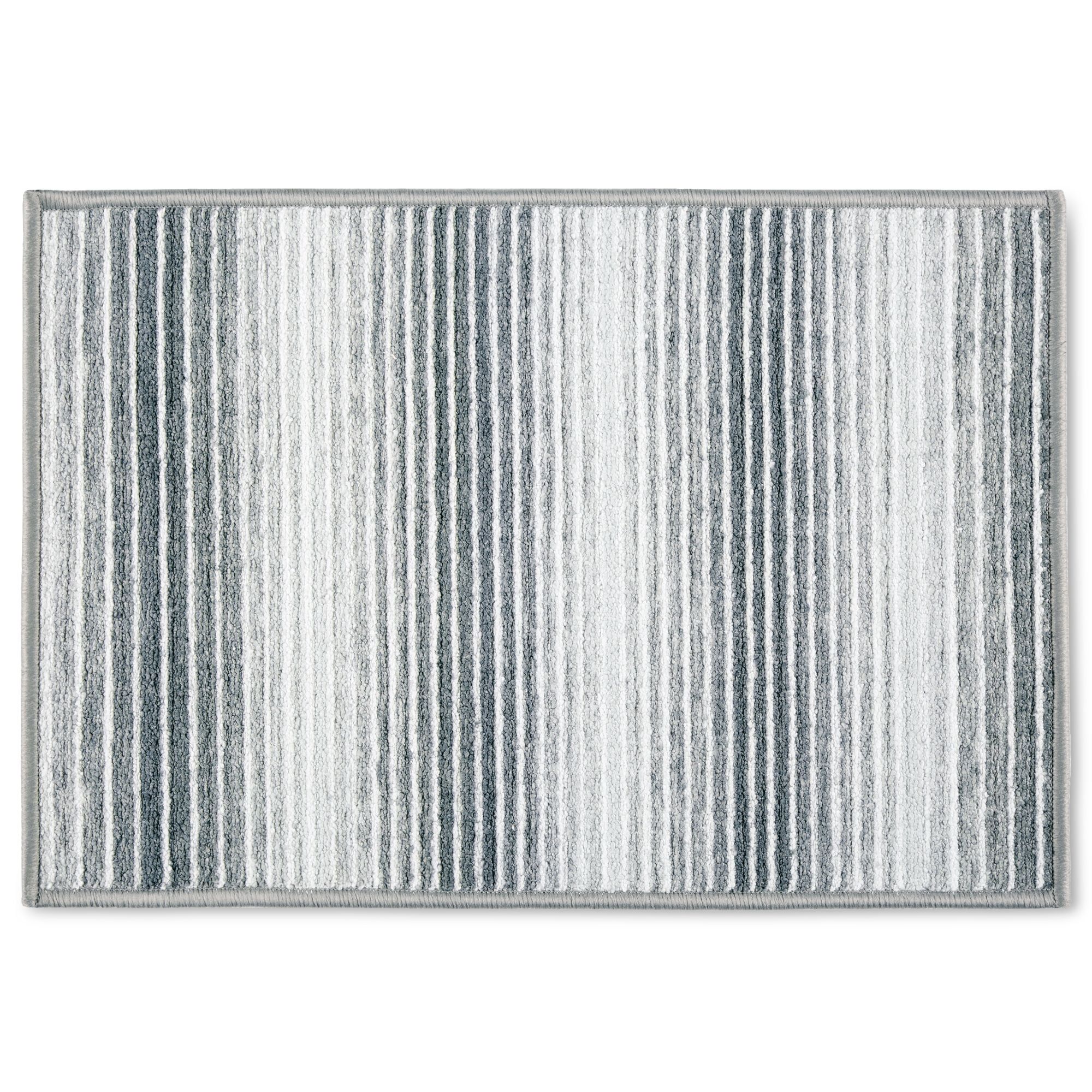 Mainstays Ombre Fabric Floor Mat, 18"x27", Grey | Walmart (US)