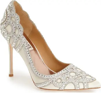 Badgley Mischka Collection Rouge Pointed Toe Pump | Nordstrom | Nordstrom