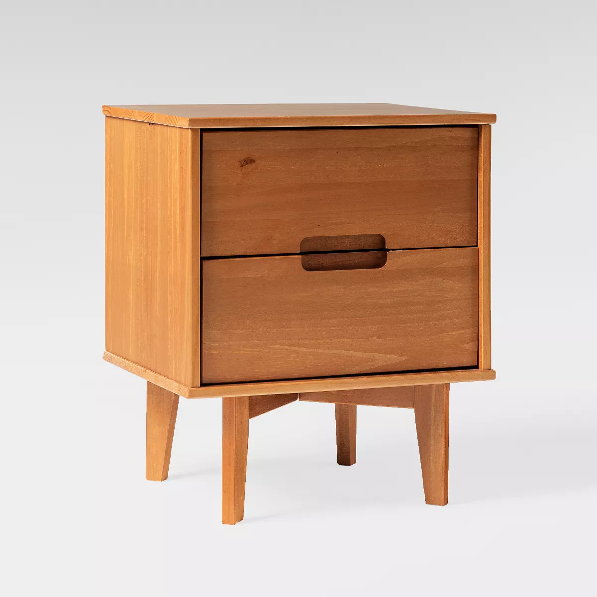 Mid-Century Modern Wood Nightstand - Saracina Home | Target