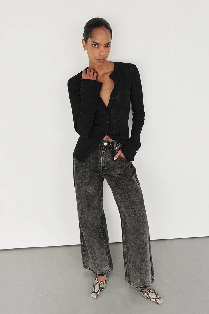 REAGAN 2.0 WASHED BLACK SLOUCHY JEAN | DISSH