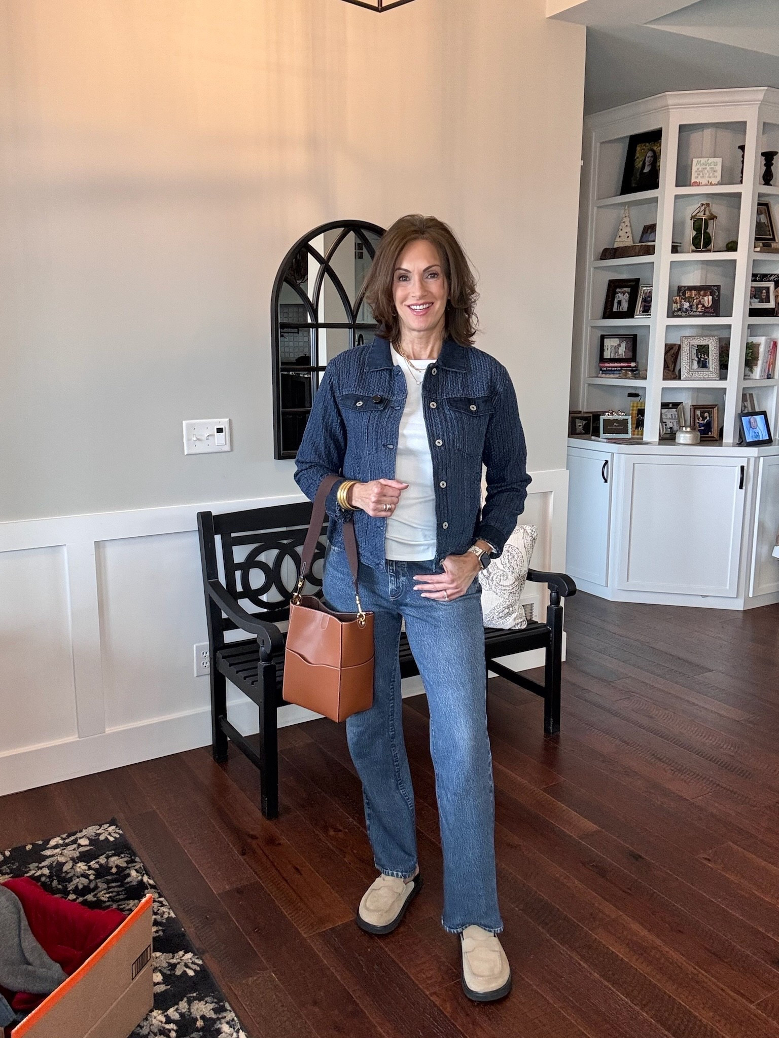 Amazon winter outfit inspo! White tee size L, jacket, L, jeans 28  


Women’s fashion, outfit inspo, outfit ideas, what to wear for, fashion over 40, fashion over 50, fall outfit ideas, winter fashion, winter styles, winter outfits, winter outfit inspo, holiday styles, holiday outfits, holiday outfit inspo, holiday fashion, trending fashion, chic style, winter to spring outfits, Amazon, Amazon fashion 




#LTKOver40 #LTKSeasonal #LTKootd