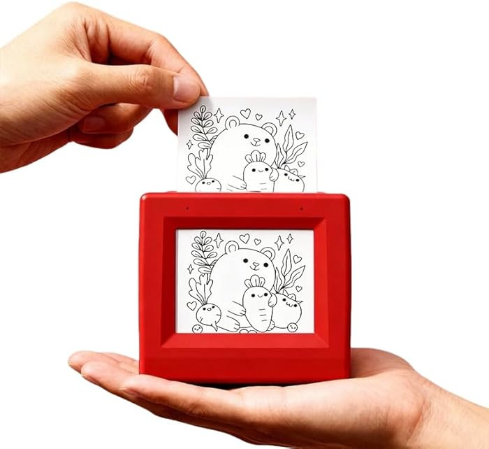 Smart AI Voice Sticker Printer Box, Magic Thermal Sticker Maker with Display, Inkless Portable St... | Amazon (US)