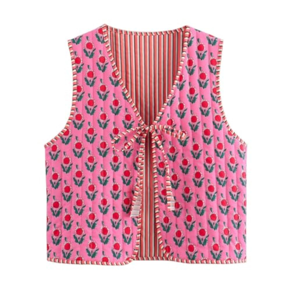 Cutecore Y2K Coquette Vests for Women Floral Aesthetic Cottagecore Sweater Kawaii Fairycore Cloth... | Amazon (US)