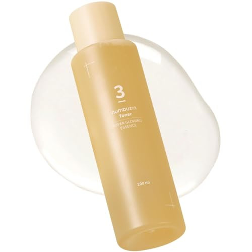 numbuzin No.3 Toner | Super Glowing Essence Toner | Skin Radiance, Pore Tightening, Skin Texture, Hydration | Fermented Ingredients, Niacinamide, Galactomyces | 6.76 fl. oz. | Amazon (US)