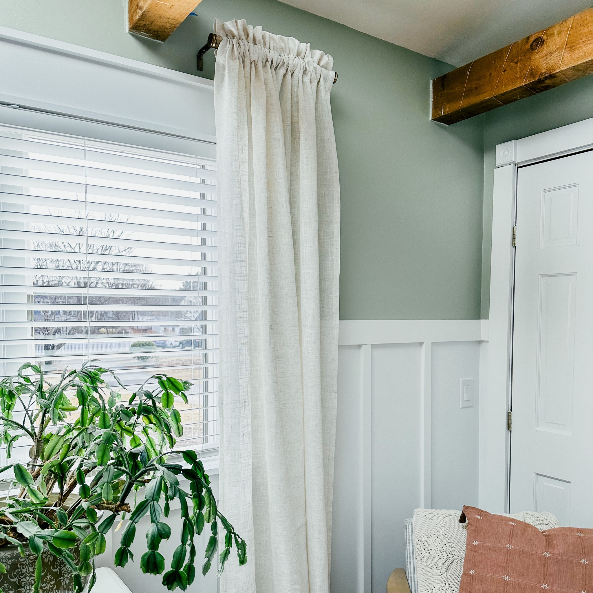 ‼️ Sale Alert! ‼️

We hung curtains in our living room! These pretty curtains were an Amazon find, and the quality for the price is unmatched! A pretty linen in the color “natural,” they are light filtering and really finish off the window, with the blinds!

I love using these shorter curtain rods to keep the curtains in place. Tip: Hang about three inches above your window trim, and extend about six inches from the sill corner on each side to make your windows appear larger than they actually are!

Finally, the steamer I used to get all the creases out is the best I’ve ever used! And I’ve tried MANY. 

Anyways, I love the final look, and in case you’re looking for some nice, budget-friendly curtains, these are currently 20% off, making them $26.39 for TWO panels! 

#LTKunder50 #LTKhome