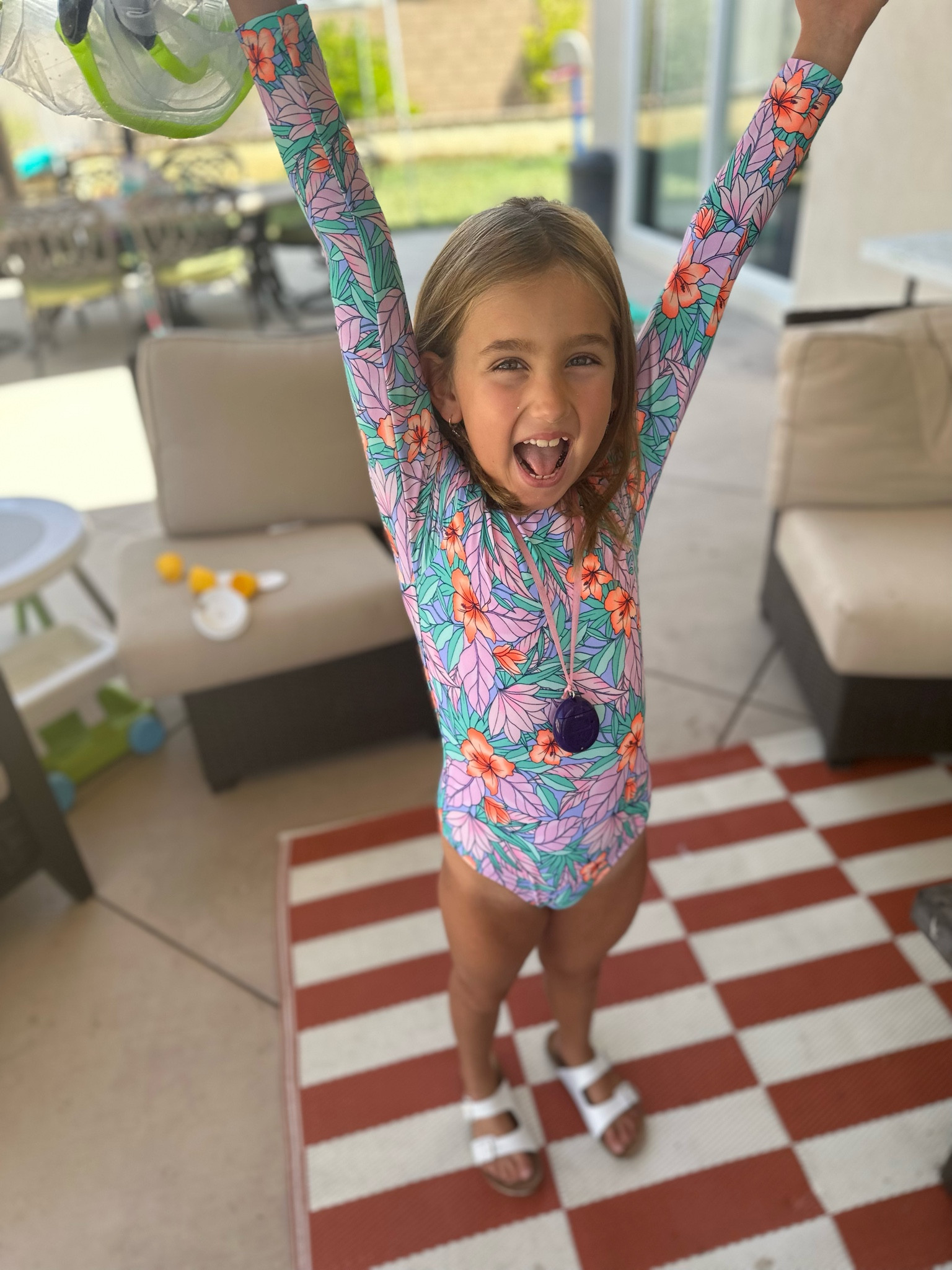 Cute #onepiece #rashguard #swimsuit from #target 

#LTKfamily #LTKkids #LTKsalealert