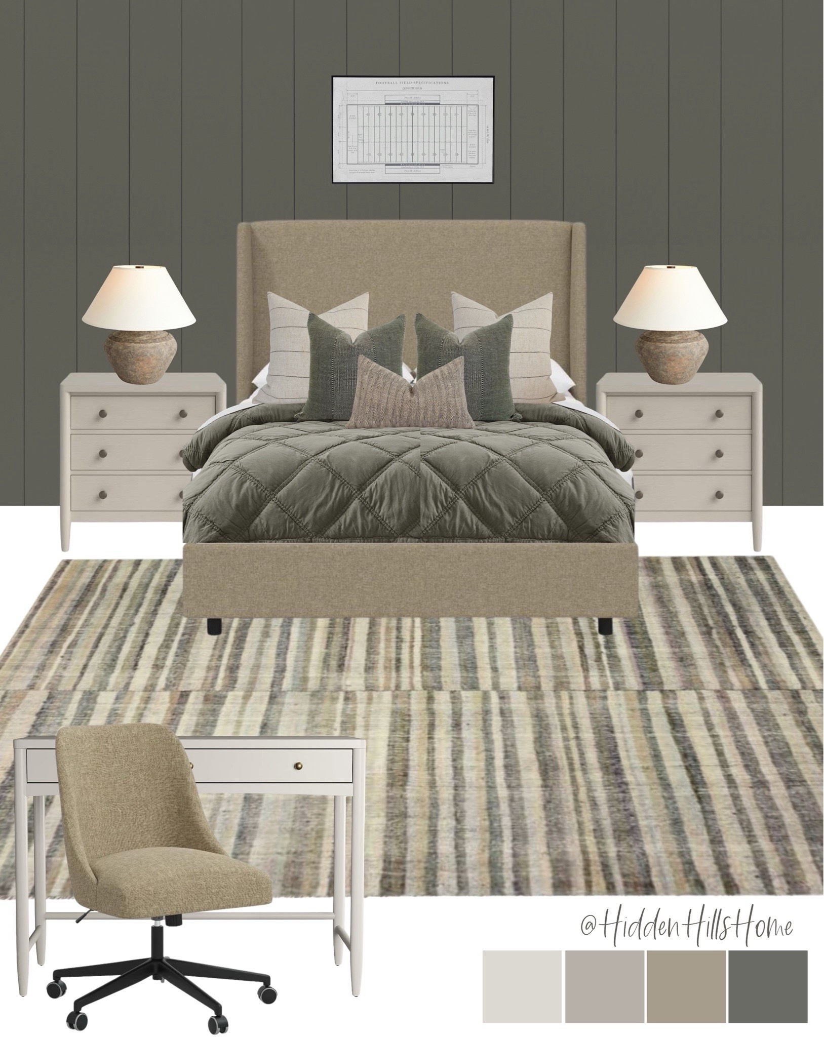 Teen boys bedroom mood board, teen bedroom decor, boys room ideas, green boys bedroom, boys bed, boys bedding #teen

#LTKKids #LTKHome #LTKSaleAlert