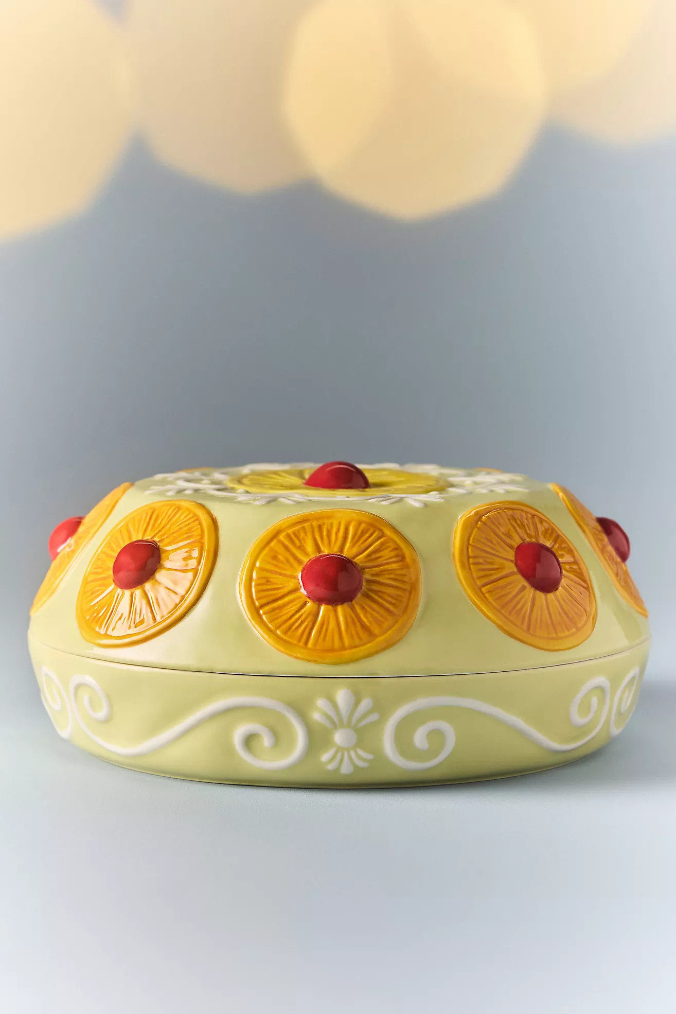 Yule Stoneware Pie Keeper | Anthropologie (US)