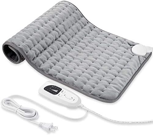 Heating Pad, Electric Heat Pad for Pain and Cramps Relief - Electric Fast Heat Pad with Heat Sett... | Amazon (US)