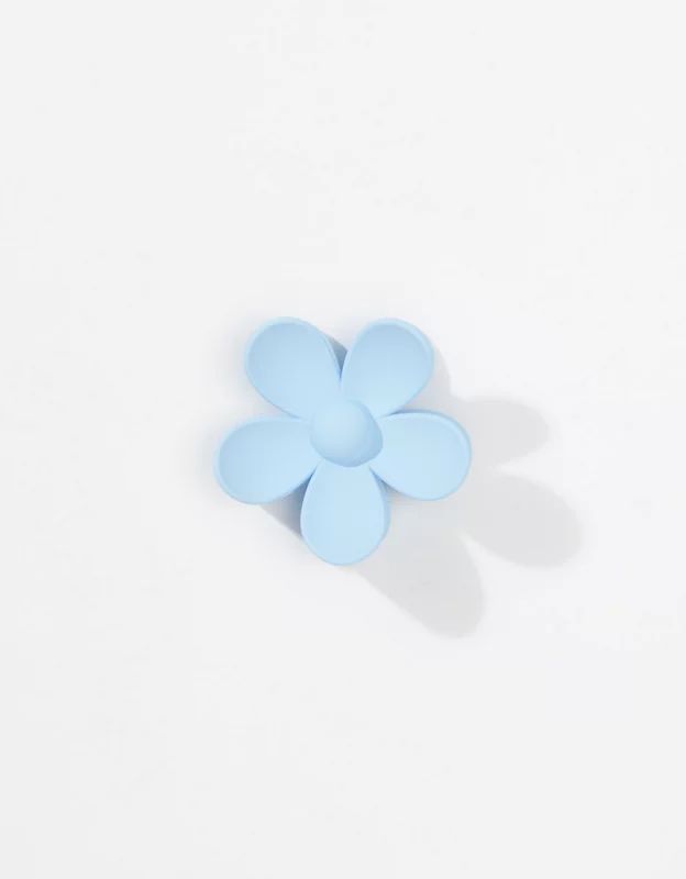 AEO Solid Color Flower Hair Clip | American Eagle Outfitters (US & CA)
