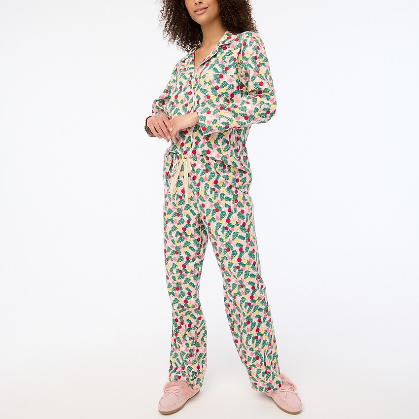 Flannel pajama set | J.Crew Factory