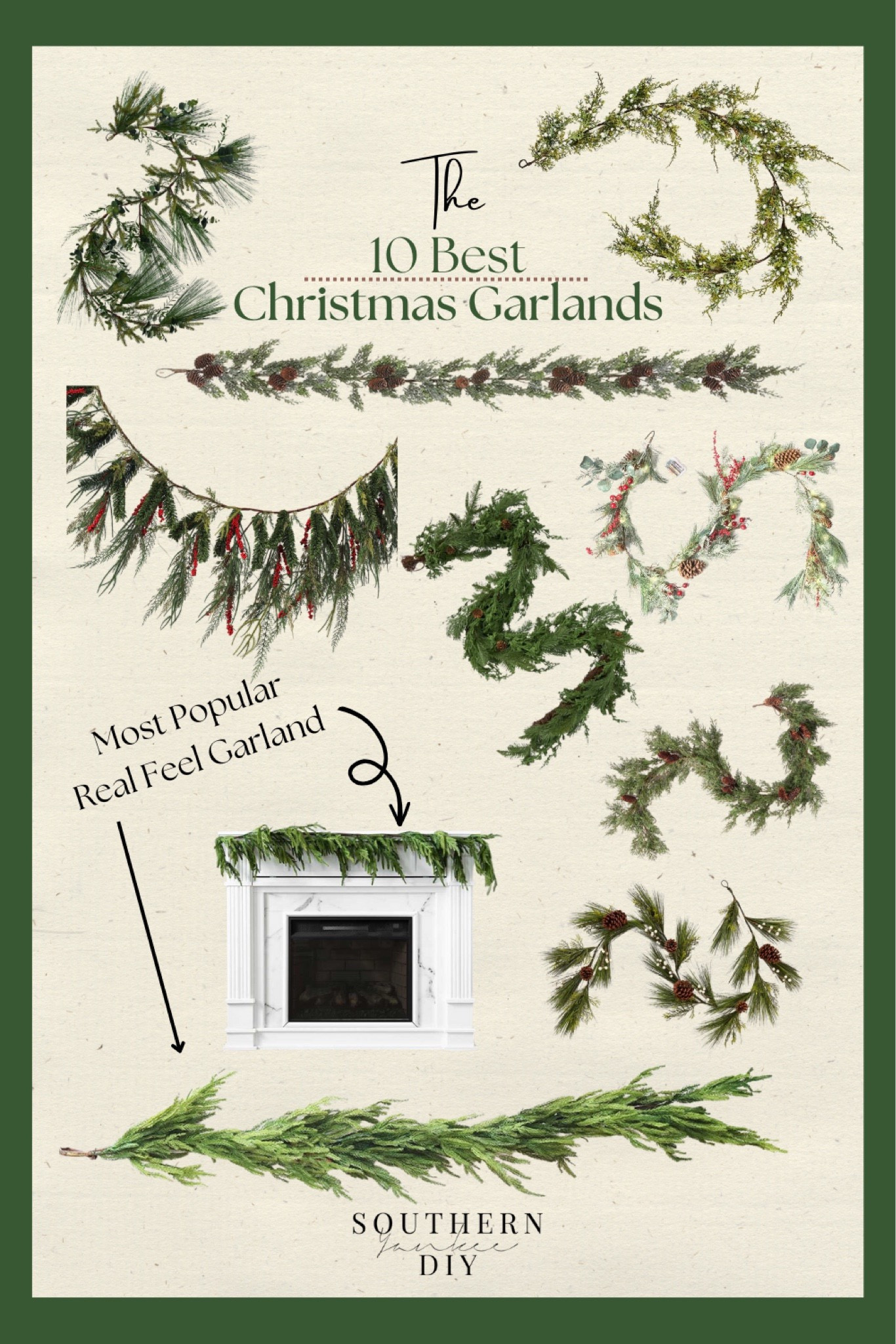 The best real feel Christmas garland finds 

#LTKhome #LTKHoliday #LTKHolidaySale