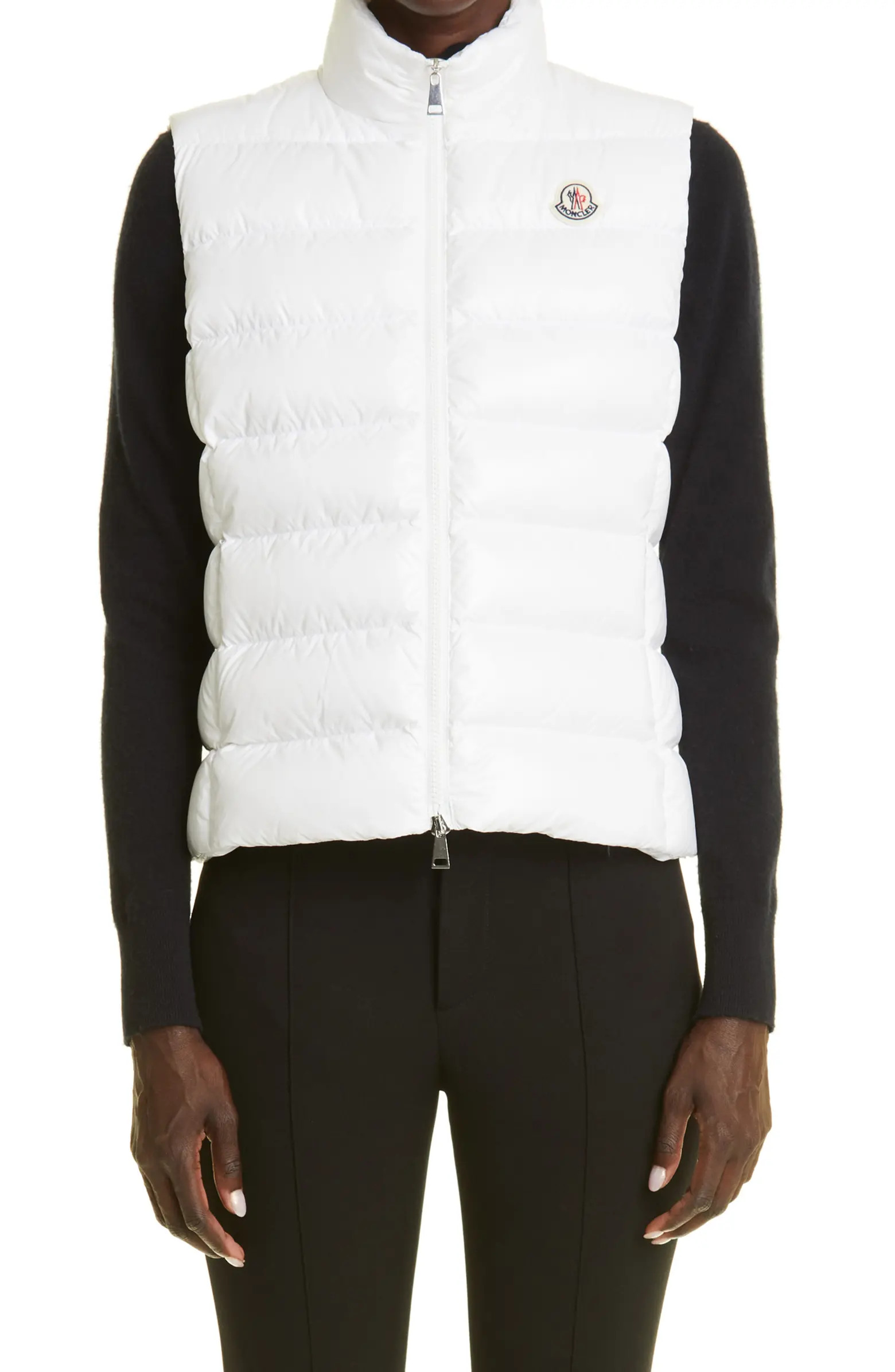 Ghany Nylon Laqué Down Puffer Vest | Nordstrom