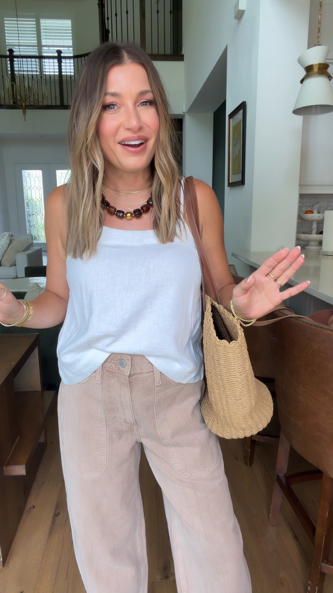 Wearing a small top and 2 pants

#LTKdayinmylife #LTKSeasonal #LTKootd