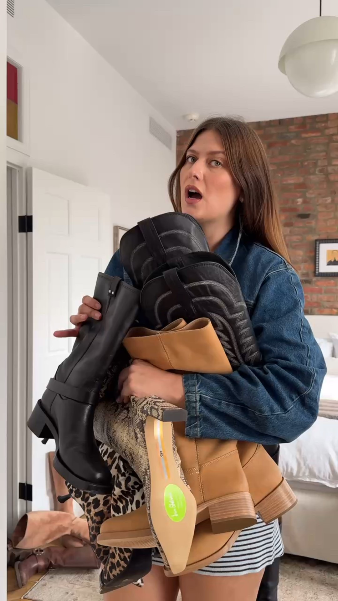 Trying on my entire wide-calf boot collection

#LTKPlusSize #LTKMidsize