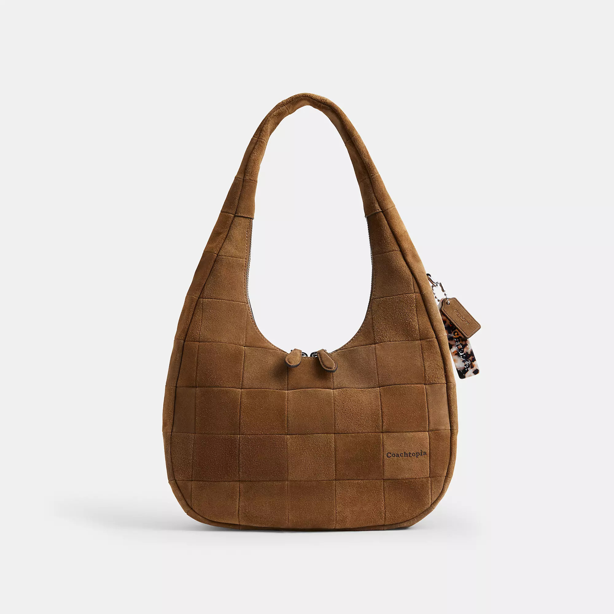 Alter/Ego Crescent Shoulder Bag In Upcrafted Suede | Coach (US)