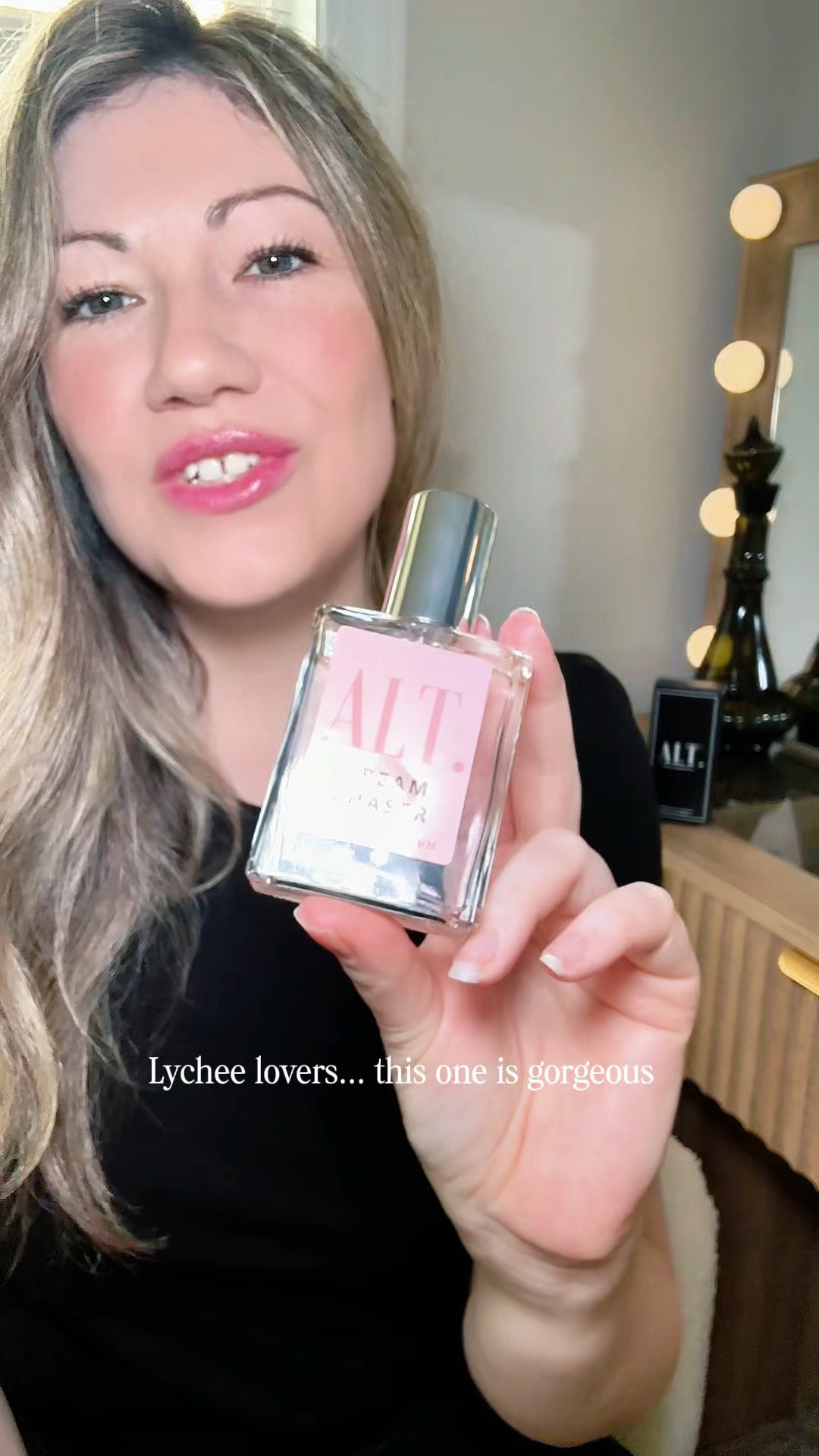 Dream Chaser by ALT Fragrances is such a beautiful fruity floral — bright lychee and bergamot, soft peony and Turkish rose, and a warm cacao + patchouli dry down that lingers on the skin.

#LTKBeauty #LTKOver40 #LTKgrwm