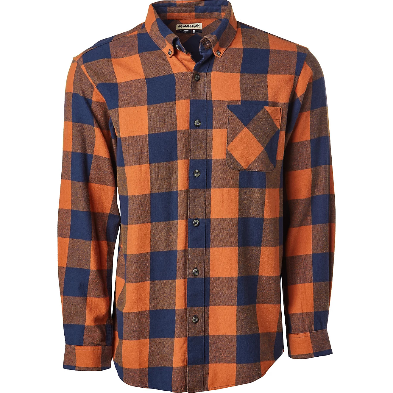 Magellan Outdoors Canyon Creek Long Sleeve Flannel Shirt | Academy | Academy Sports + Outdoors