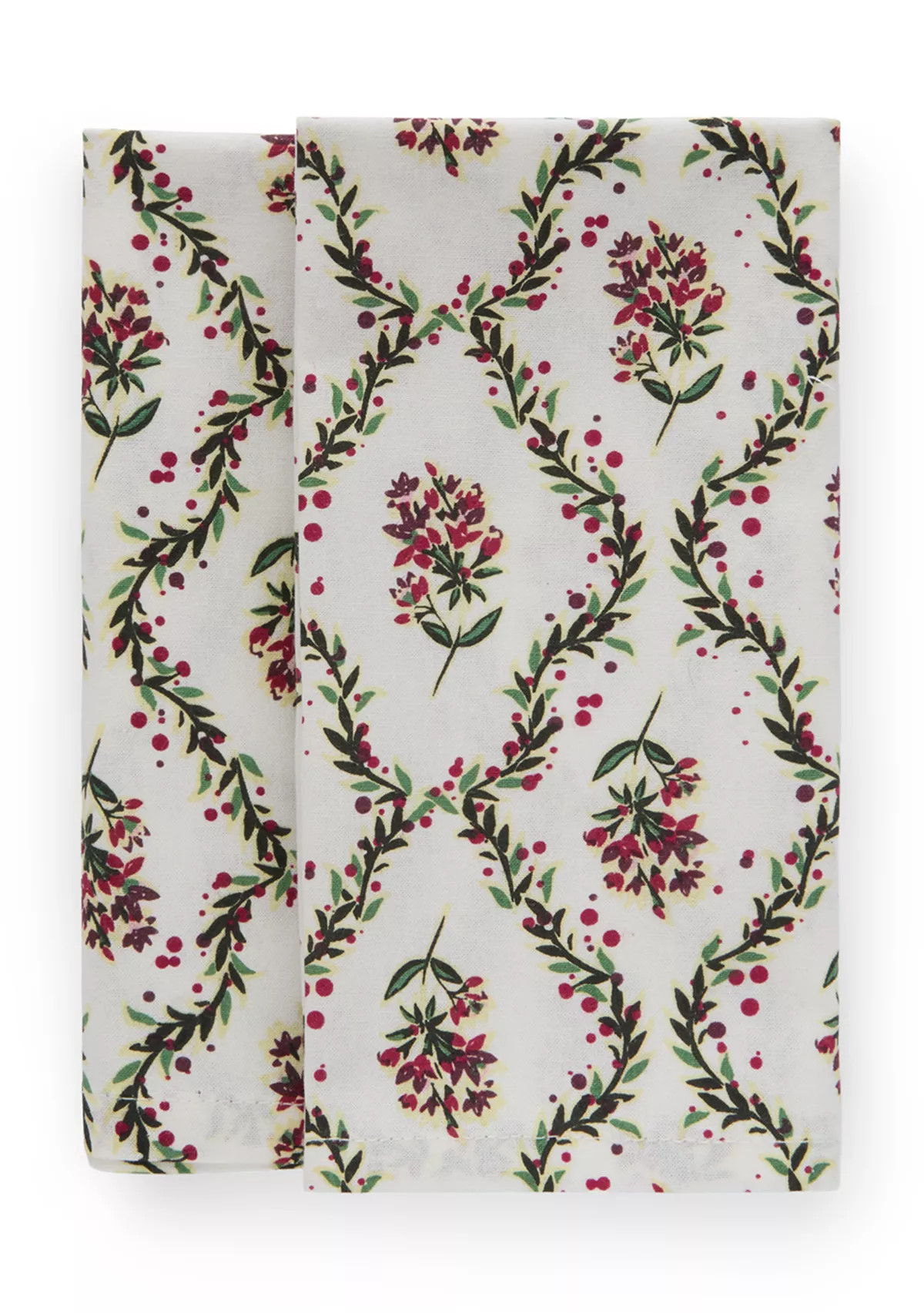 Set of 2 Mistletoe Print Napkins | Belk