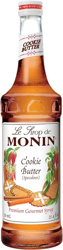 Monin - Cookie Butter Syrup, Great for Coffees, Lattes, and Mochas, Gluten-Free, Vegan, Non-GMO (... | Amazon (US)