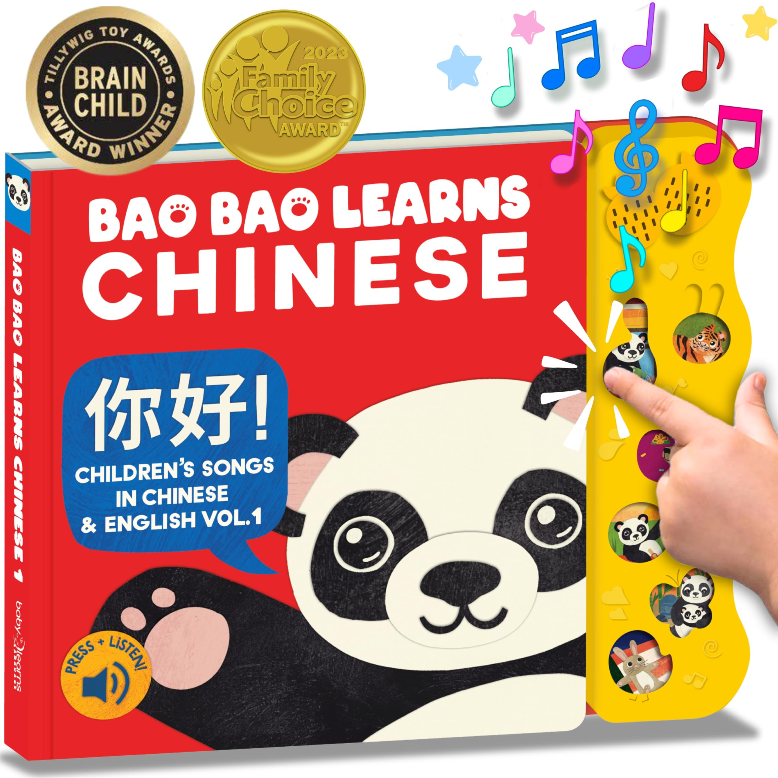 Bao Bao Learns Chinese Vol. 1, Chinese Baby Book, Learn Chinese for Kids, Mandarin Chinese Books ... | Amazon (US)