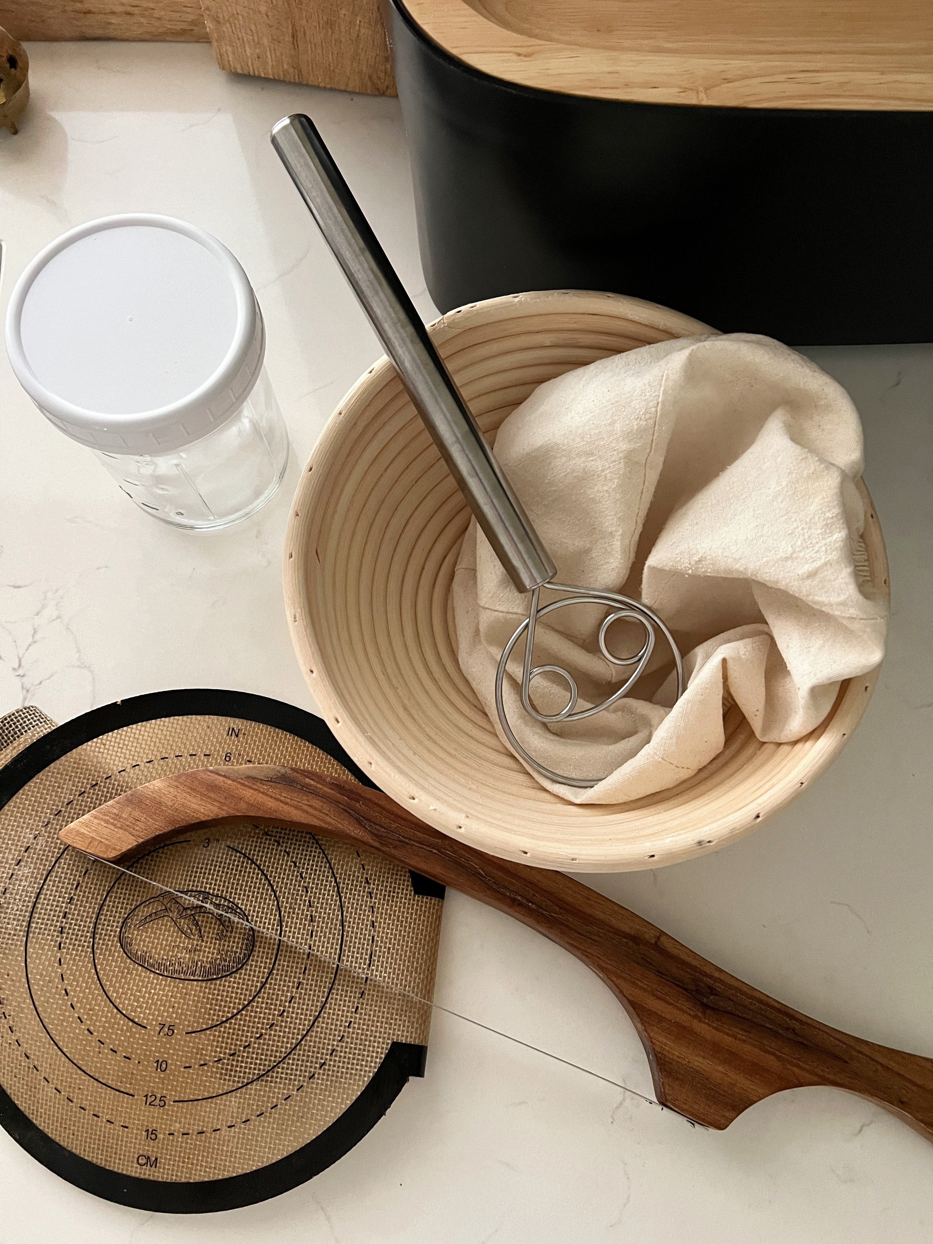 Here we go with an aesthetic that meets usefulness  🥖 — all my sourdough-making essentials for my weekly bread ritual 

#LTKhome #LTKkitchen #LTKunder50 #sourdoughtools #slowrituals #homemadebread #breadtools #amazonhome #amazonfinds

 

 