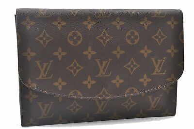 Authentic Louis Vuitton Monogram Pochette Rabat Clutch Bag M51940 LV E0512  | eBay | eBay US