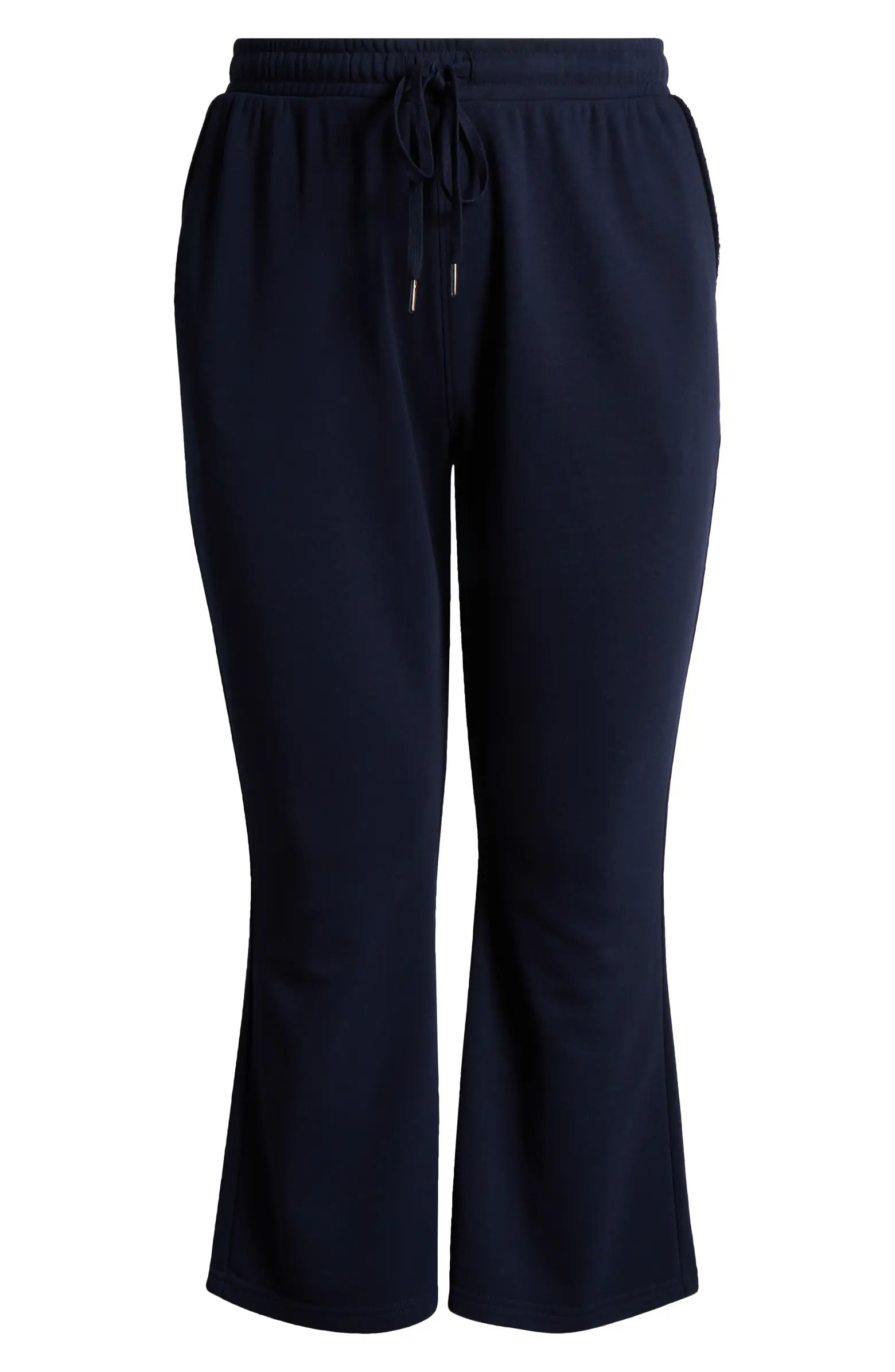 Caslon® Drawstring Terry Flare Pants | Nordstrom | Nordstrom