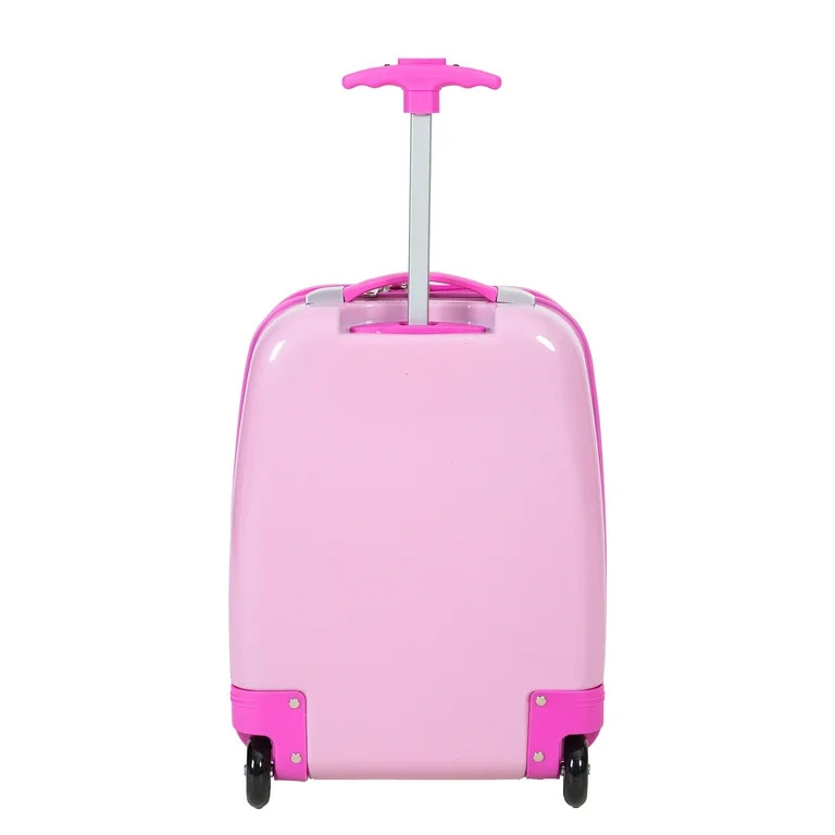 Disney Lilo and Stitch Kid's 16" Carry On Hardside Luggage Spinner -Pink | Walmart (US)
