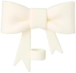10mm Bow Shape Straw Topper for Stanley Cup (Cream White) | Amazon (US)