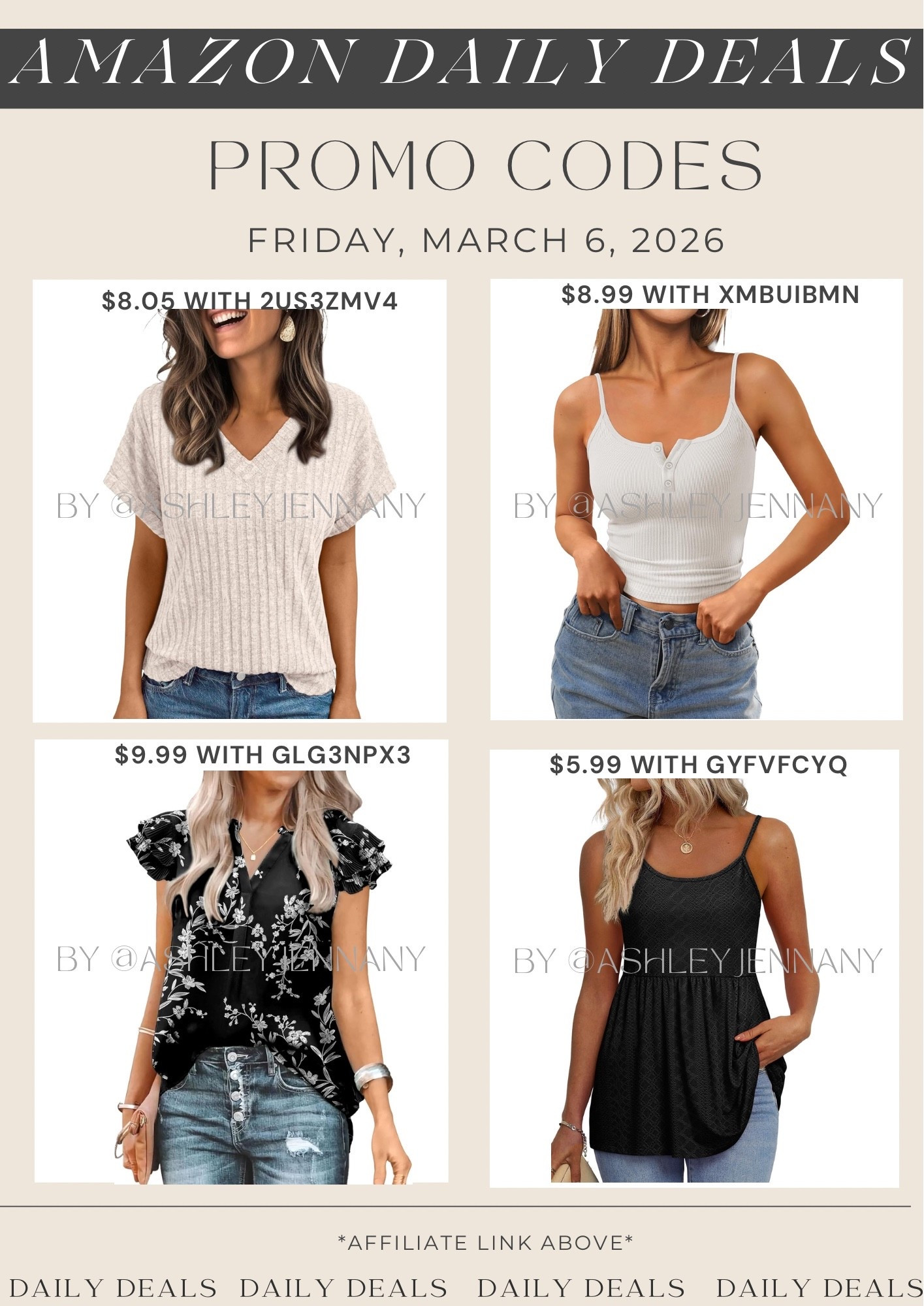 Amazon deals on spring tops 

#LTKSeasonal #LTKMidsize #LTKSaleAlert