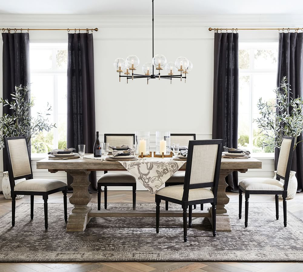 Camryn Glass Globe Round Chandelier | Pottery Barn (US)