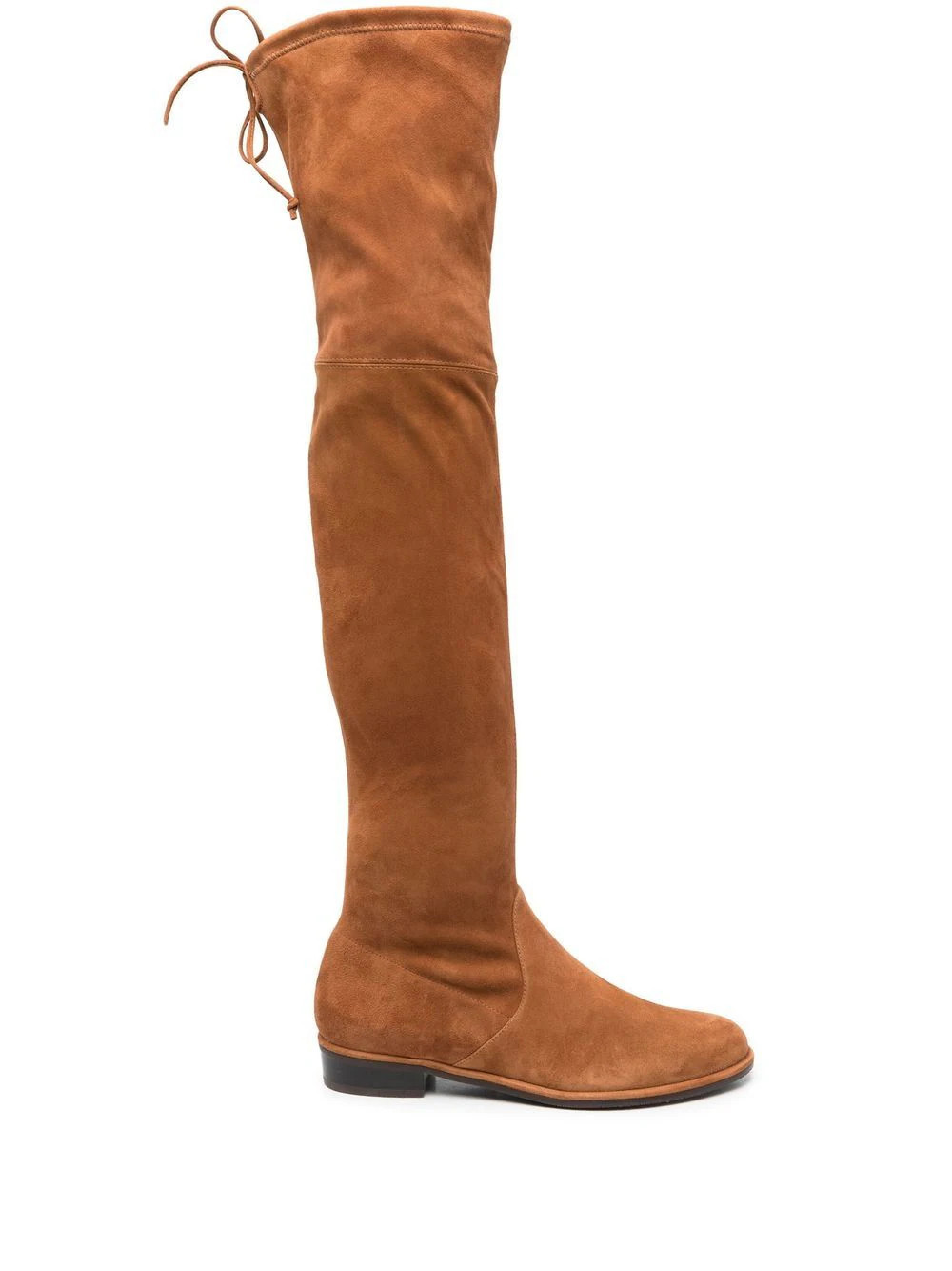 Stuart Weitzman Lowland thigh-length boots - Brown | Farfetch Global