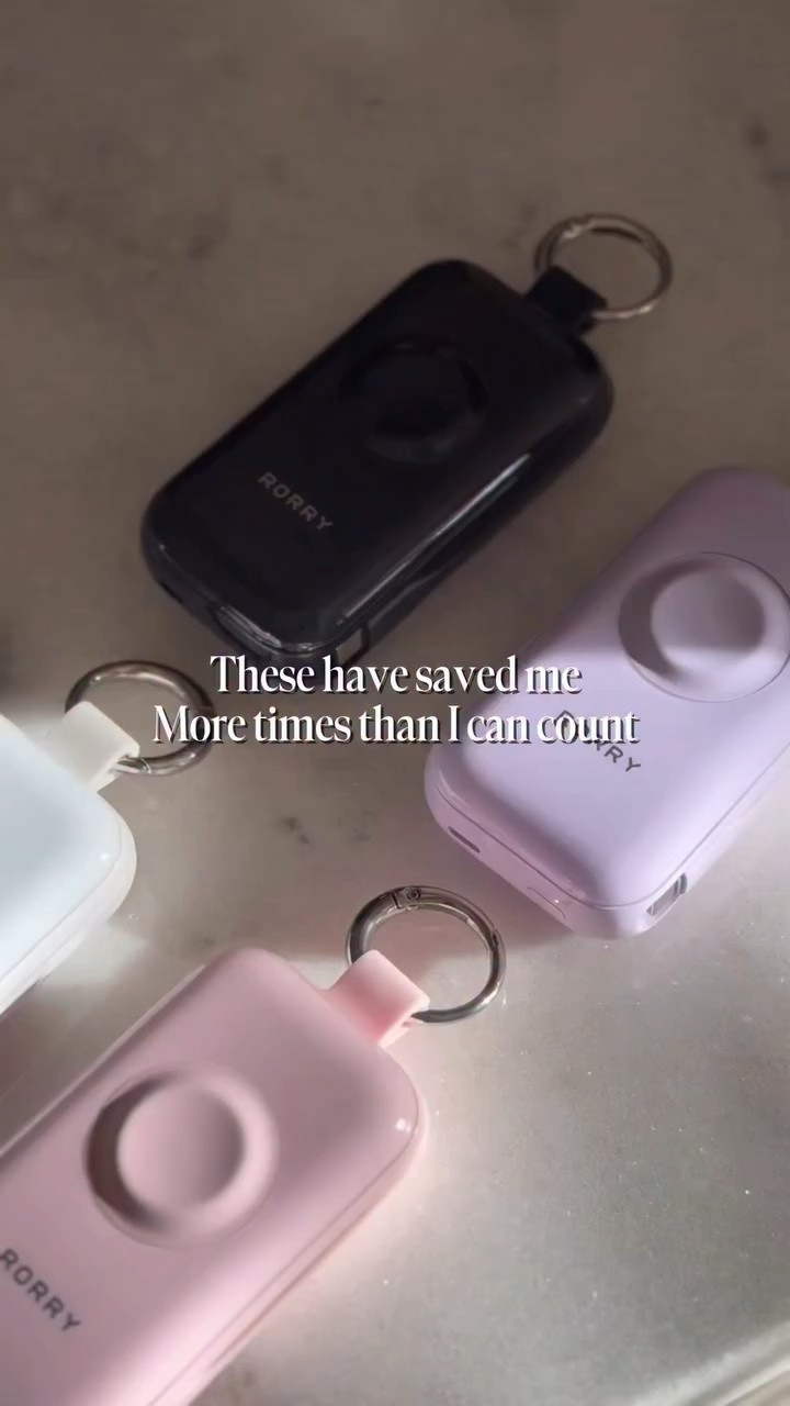 I never leave the house without one of these 🫣 

This @amazon portable charger is small enough to fit in your pocket or bag, but powerful enough to charge your phone, AirPods, and watch all at once!

#RORRY #RorryCharmGoCollection #AllinMini #TravelMustHaves #AestheticTech

#LTKdayinmylife #LTKSaleAlert #LTKHome