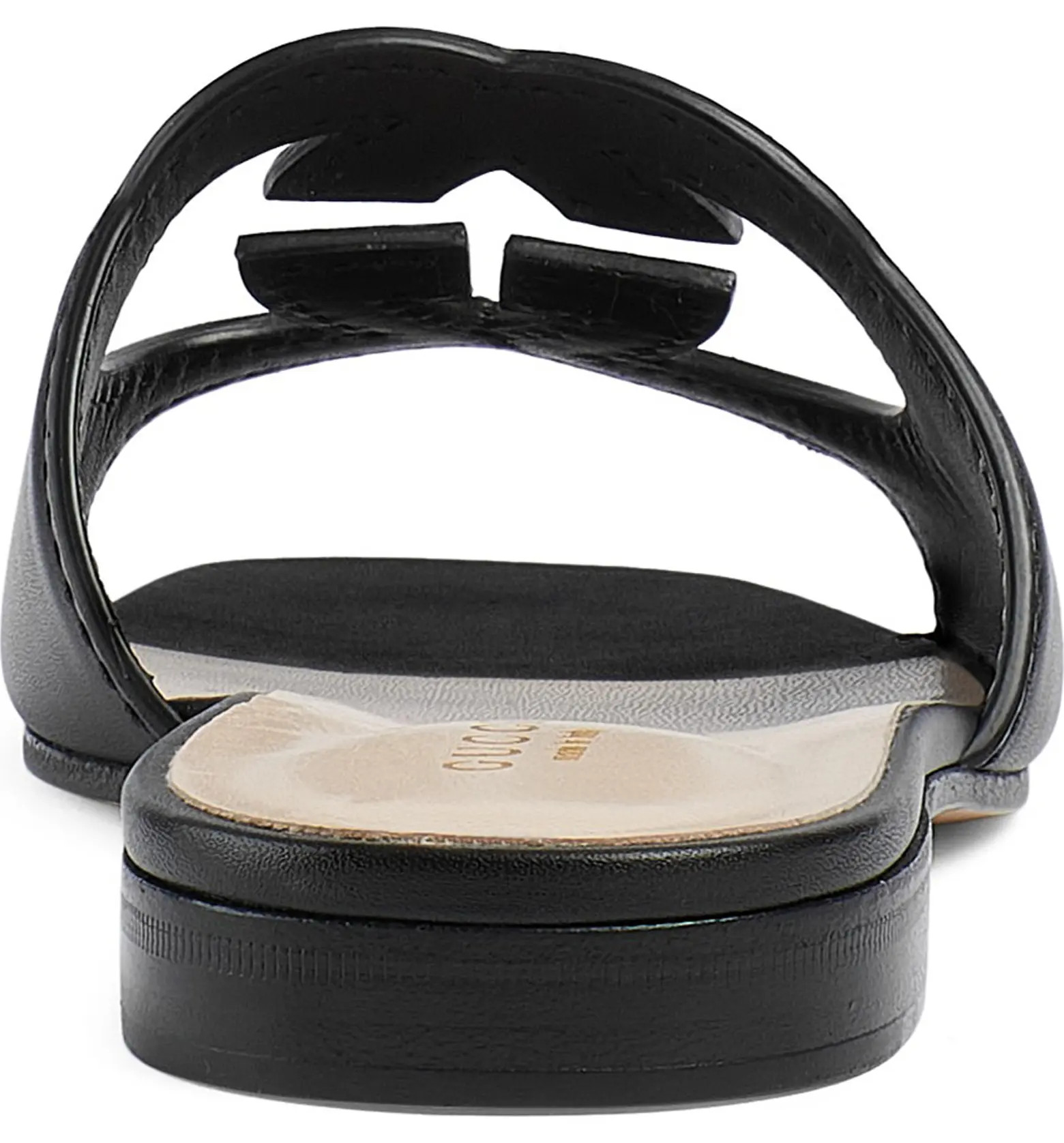 Interlocking G Cutout Slide Sandal (Women) | Nordstrom