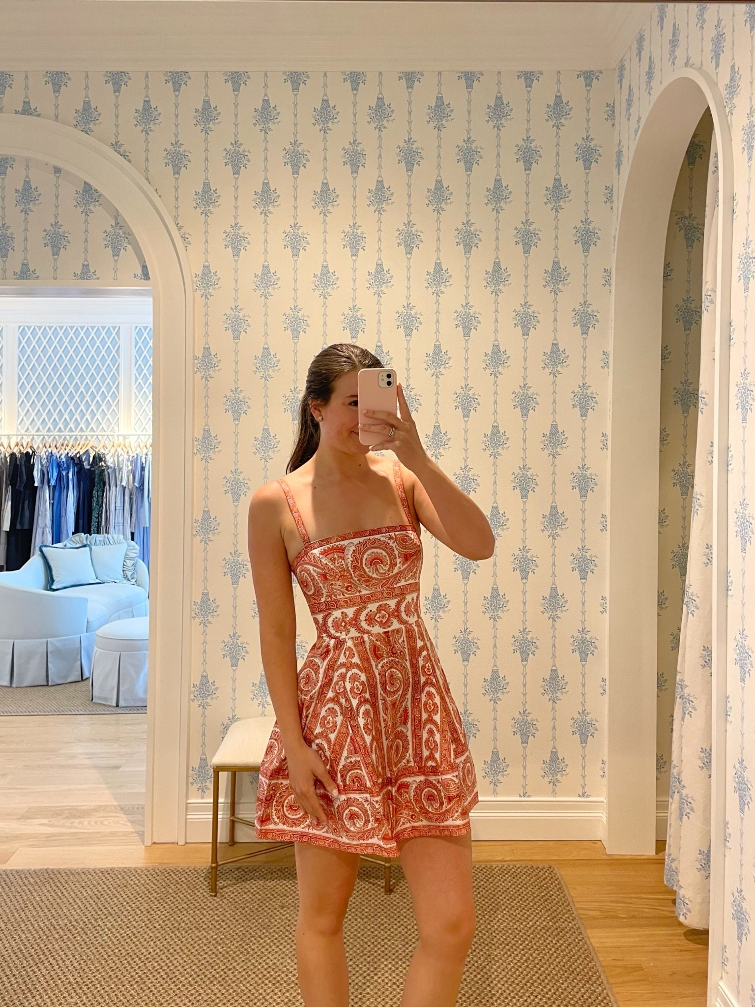 Snagged this gorgeous Hill House mini for my High School Reunion ♥️ Wearing a size S, fits PERFECTLY! I typically wear an XS in their smocked styles. I’m 5’9” for reference!

#LTKU #LTKTall #LTKootd