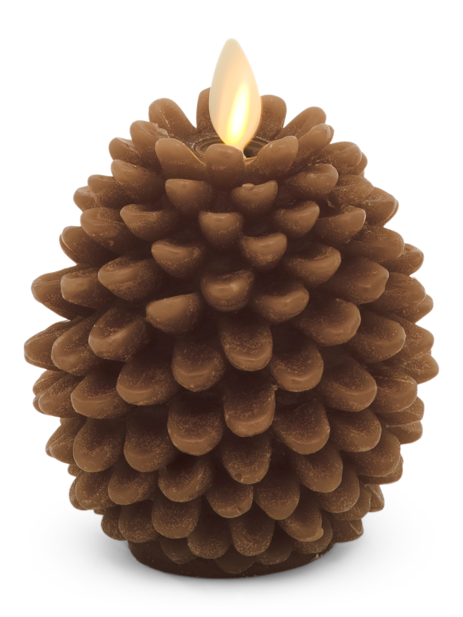 Chalky Unscented Moving Flame Pinecone Led Votive Candle | Decor | Marshalls | Marshalls