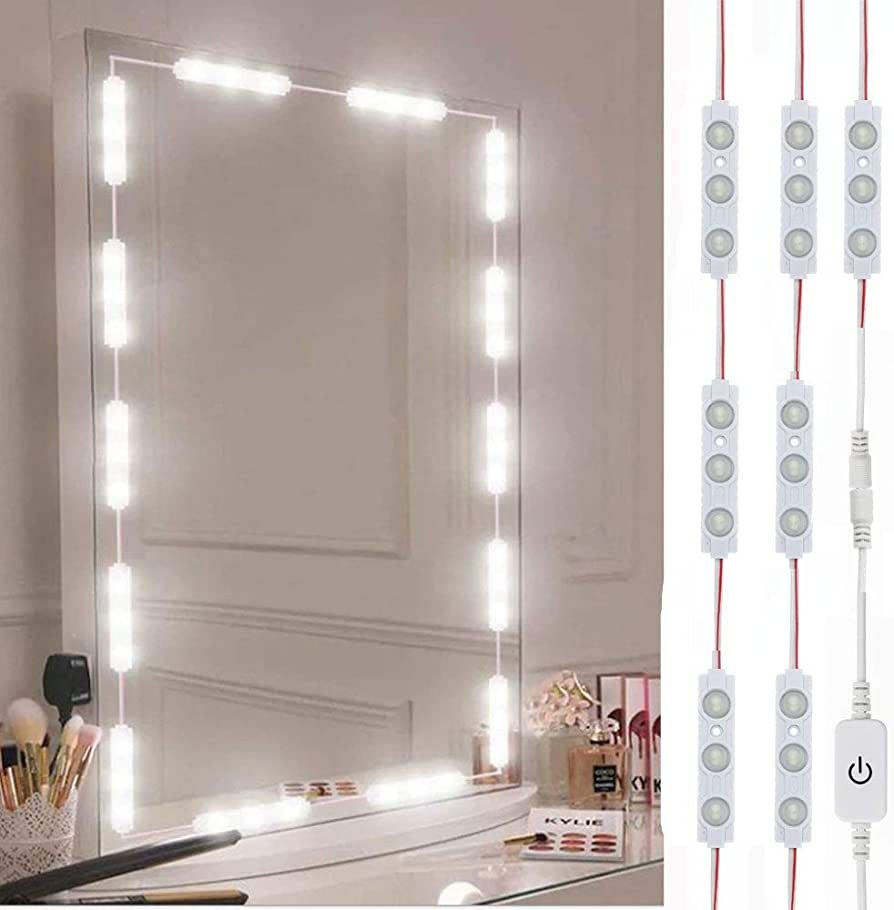 LPHUMEX Led Vanity Mirror Lights, Hollywood Style Vanity Make Up Light, 10ft Ultra Bright White L... | Amazon (US)