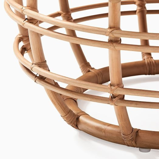 Savannah Rattan Round Coffee Table | West Elm (US)