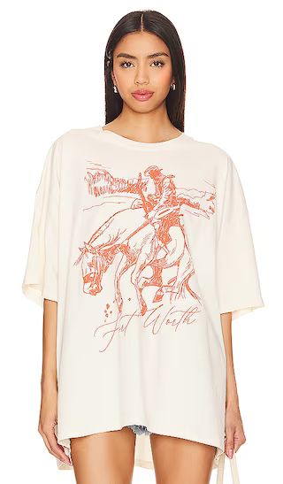 Fort Worth Tee in Stone Vintage | Revolve Clothing (Global)