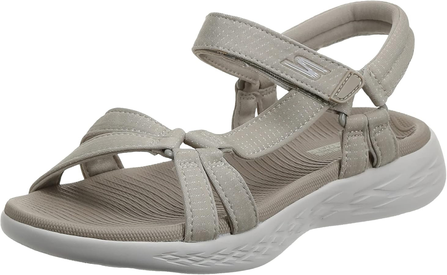 Skechers Performance Women's on-the-Go 600-Brilliancy Sport Sandal, natural, 9 M US | Amazon (US)