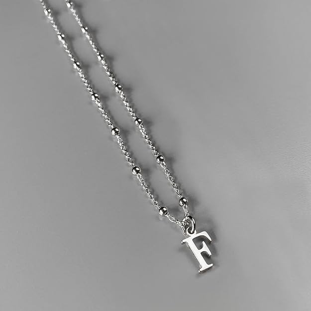 Initial Necklaces for Women, Dainty A-Z Pendant Letter Charm Necklace Personalized Name Necklaces... | Amazon (US)