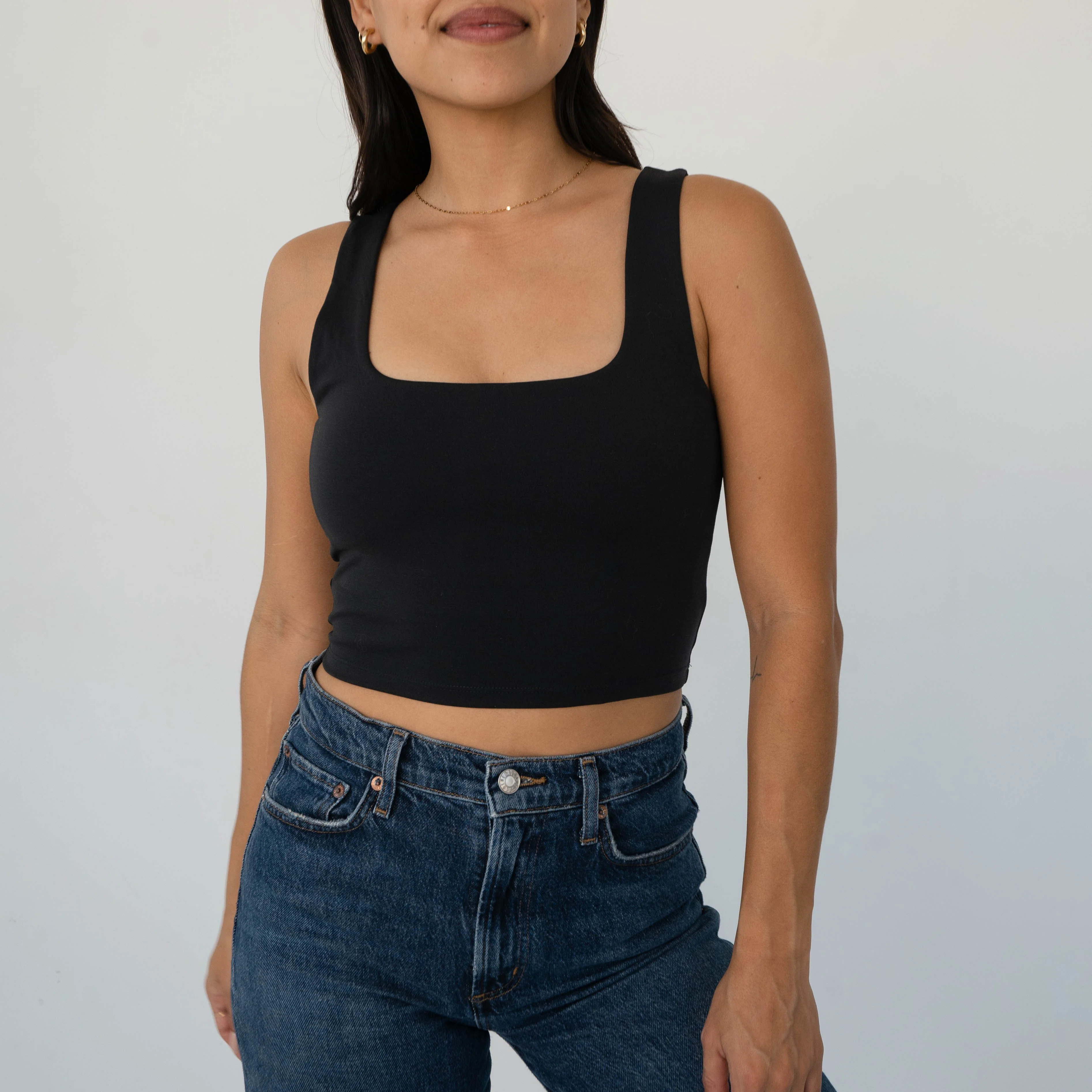 No BS Cropped Tank | CAKES body