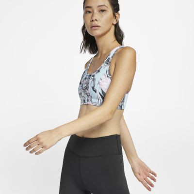 Nike Swoosh Women's Medium Support Floral Sports Bra. Nike.com | Nike (US)