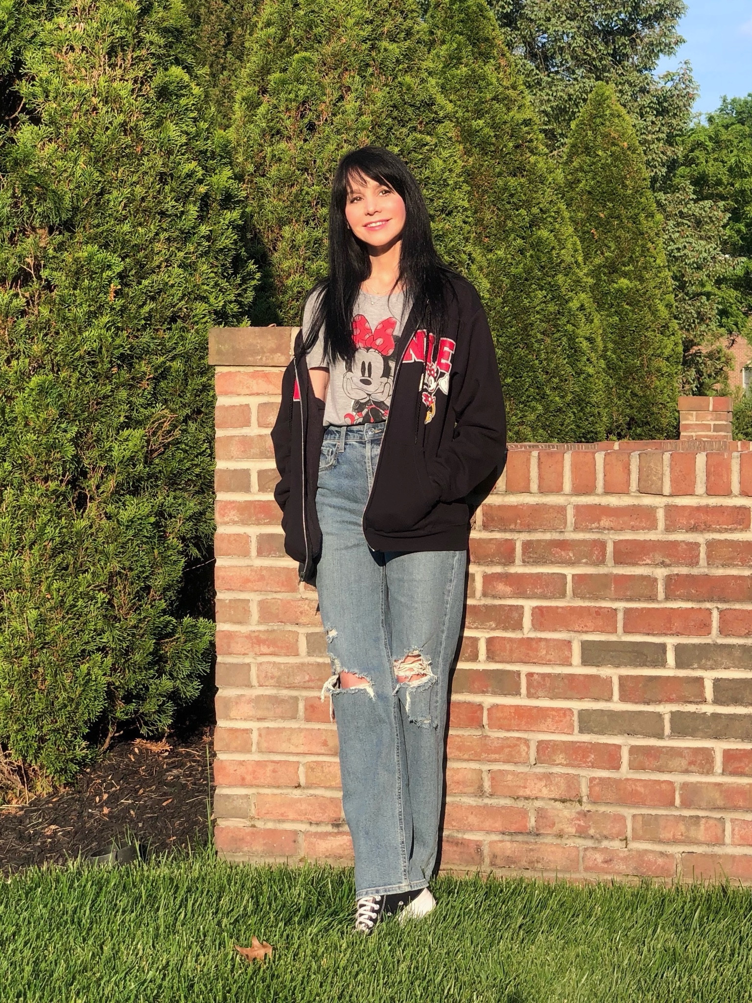 Taking my inspiration for this adorable Minnie Mouse outfit from one worn by @katyperry on last week’s @americanidol park intro for Disney night!
Is anyone still an American Idol fan like I am! Excited for the finale this weekend! I know who my favorite is! How about you?
I am sorry to see Katy Perry leave the show – I like the rapport between these three judges!


#LTKFestival
