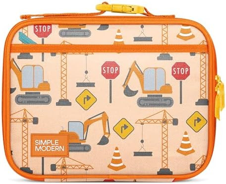 Simple Modern Kids Lunch Box, Insulated Lunch Bag for School | Construction | Amazon (US)
