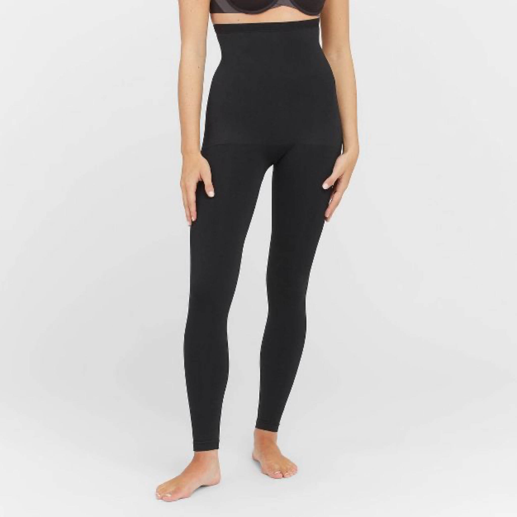 I am a loyal Lululemon Align girl, but I was just recently turned on to a Spanx Target collab that gives Align a run for its money. Oh, and the Spanx version is SUPER high waist with tummy control and only $30! You’re welcome. #leggings #spanx #lululemon #shapewear 

#LTKfit #LTKunder50 #LTKstyletip