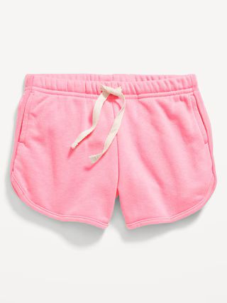 French Terry Dolphin-Hem Shorts for Toddler Girls | Old Navy (US)