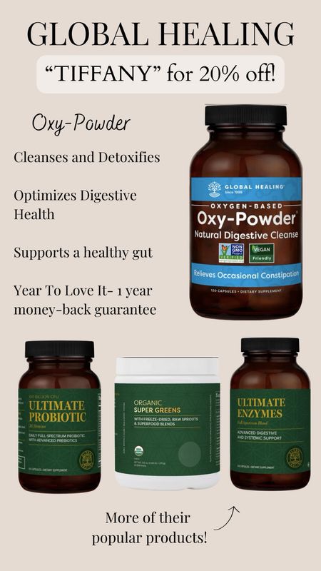 Oxy-Powder is the best gentle yet effective natural cleanser! Code Tiffany for 20% off for 24 hours! #globalhealingpartner @globalhealingofficial 

#LTKSaleAlert #LTKFindsUnder50