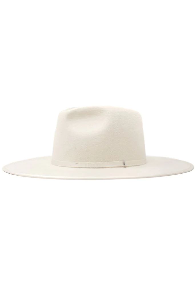 NEW!! The "Billie" Wool Panama Hat in White | Glitzy Bella